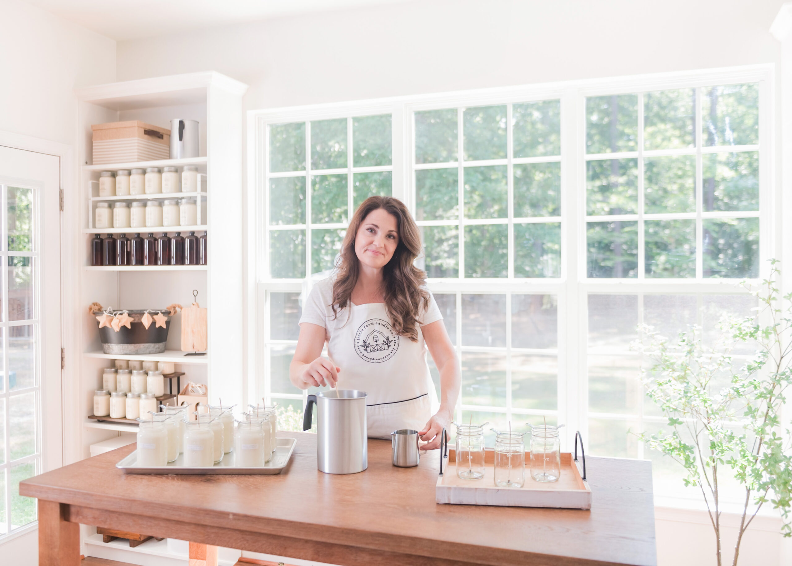 Branding Session with KWP Branding - Kellyn Wilson Branding session for a women who owns a business making candles